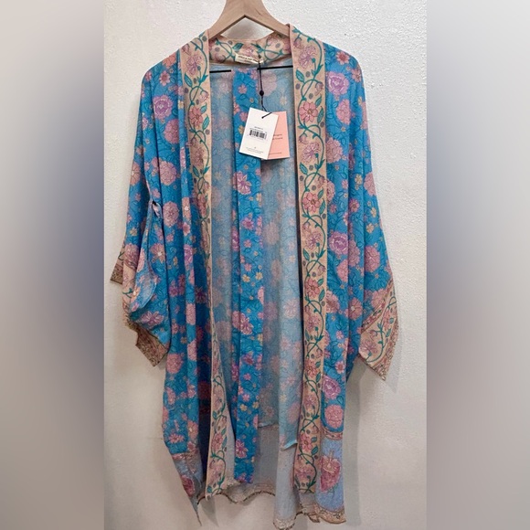 NWT Spell Love Story Midi Robe s/m Star Crossed Lovers Floral Rare - Picture 5 of 13